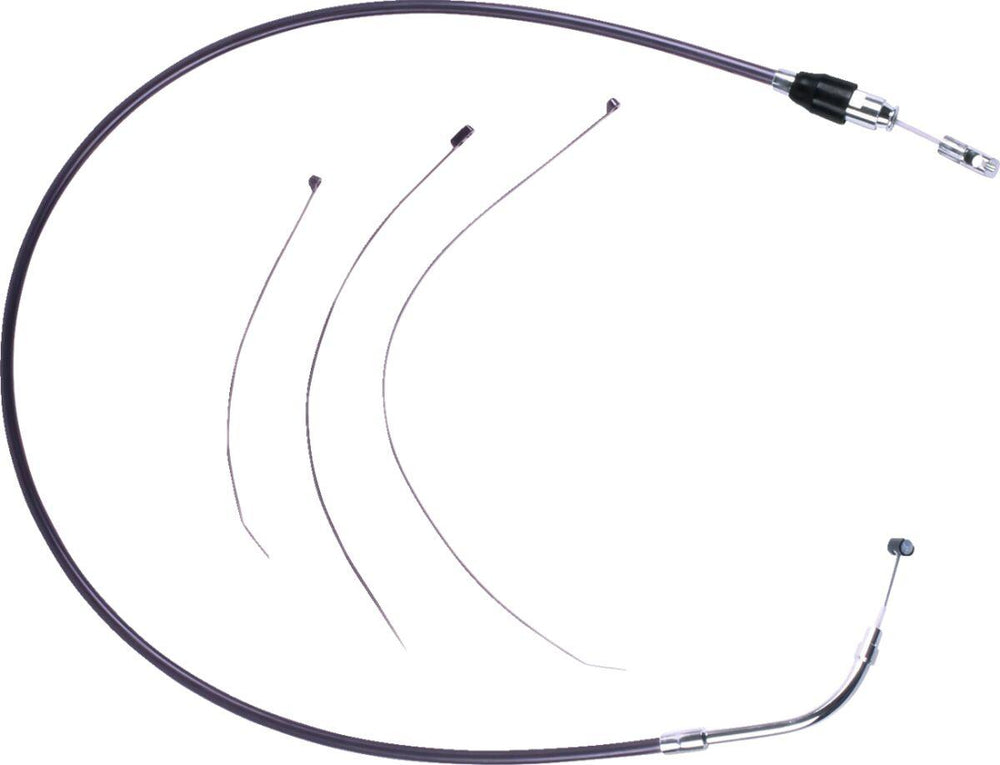 Drag Specialties Quick Connect Clutch Cable For Harley Davidson FLTRK 1868 2024 99.5 cm (39-1 4") - Black Chrome