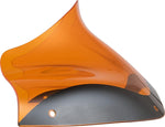 Klock Werks Kolor Flare Windshield For Harley Davidson FLTR 1450 1999-2003 20.5 cm (8") - Orange