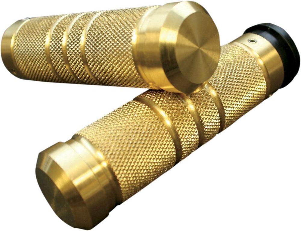 Accutronix Knurled Grooved Custom Grips For Harley Davidson FLDE 1750 2018-2020 Diamond Knurled Grooved - Polished