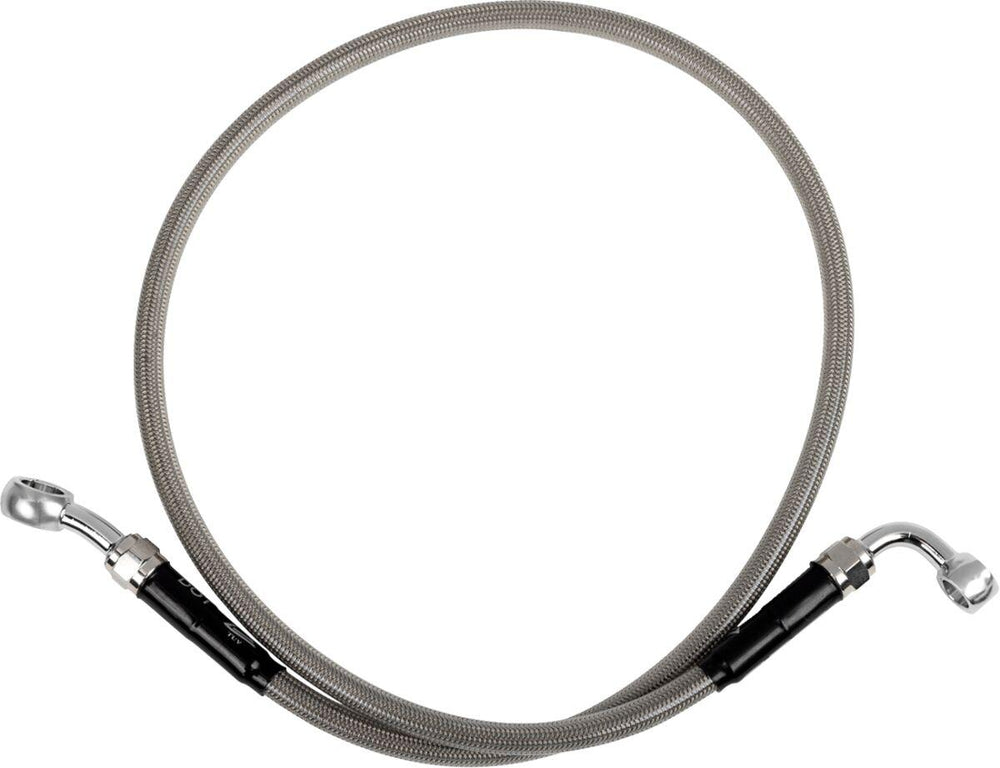Moose Racing Stainless Steel Braided Brake Hose For Beta EVO 125 2009-2024 Rear