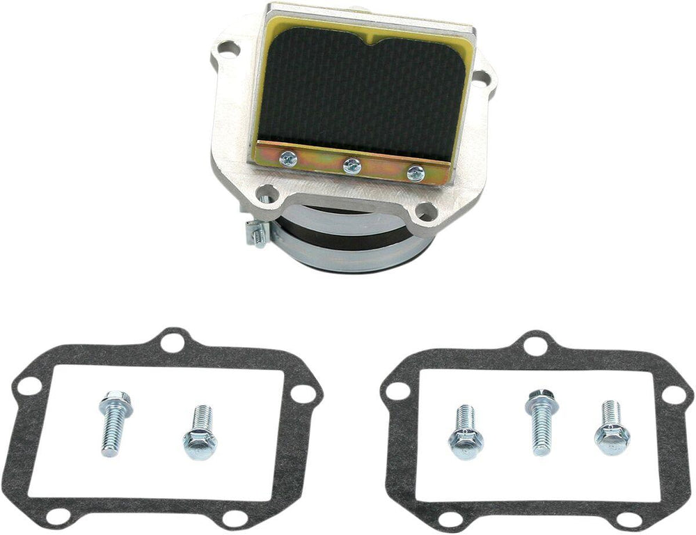 Boyesen Rad Valve Reed Cage Assembly For KTM EGS 380 1998-1999 - Black/Silver