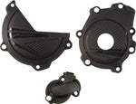Polisport Full Engine Protector Kit For Husqvarna FC450 2023-2024 - Black