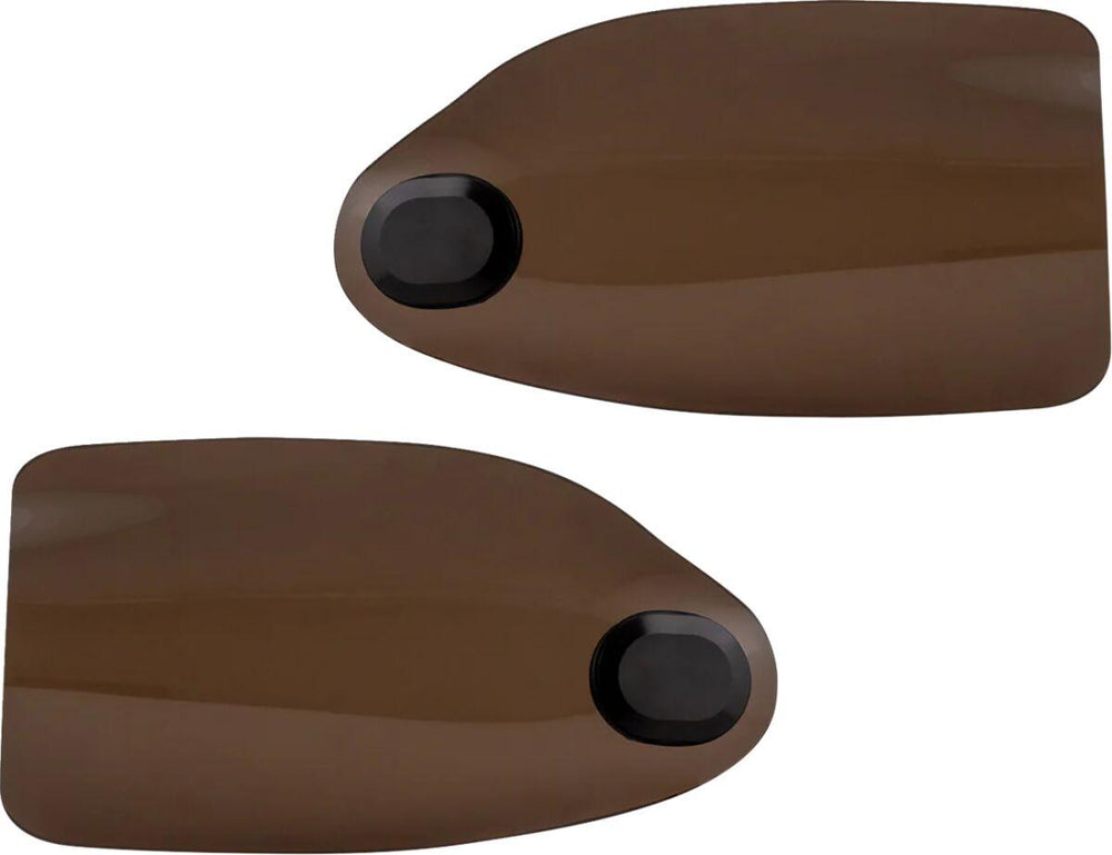 Klock Werks Flare Hand Guards For Harley Davidson FLHLT 1923 ABS 2026 - Bronze/Brown