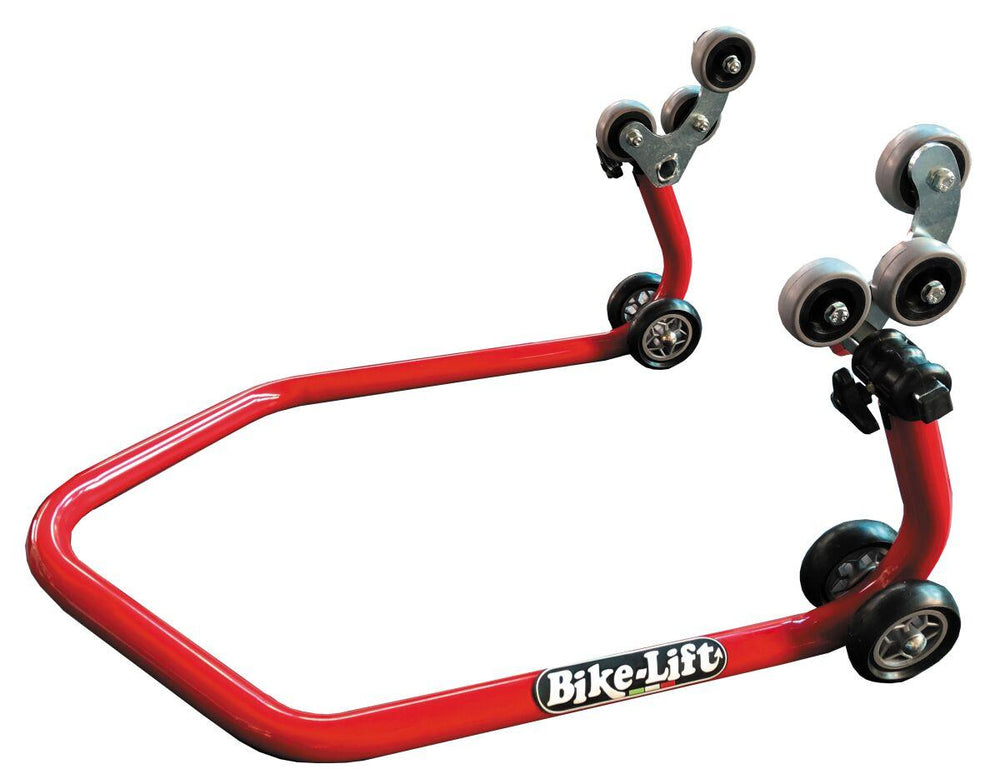 Bike Lift Classic Quad Stand Rear 36 cm (14-1/4") x 61 cm - Steel - Red