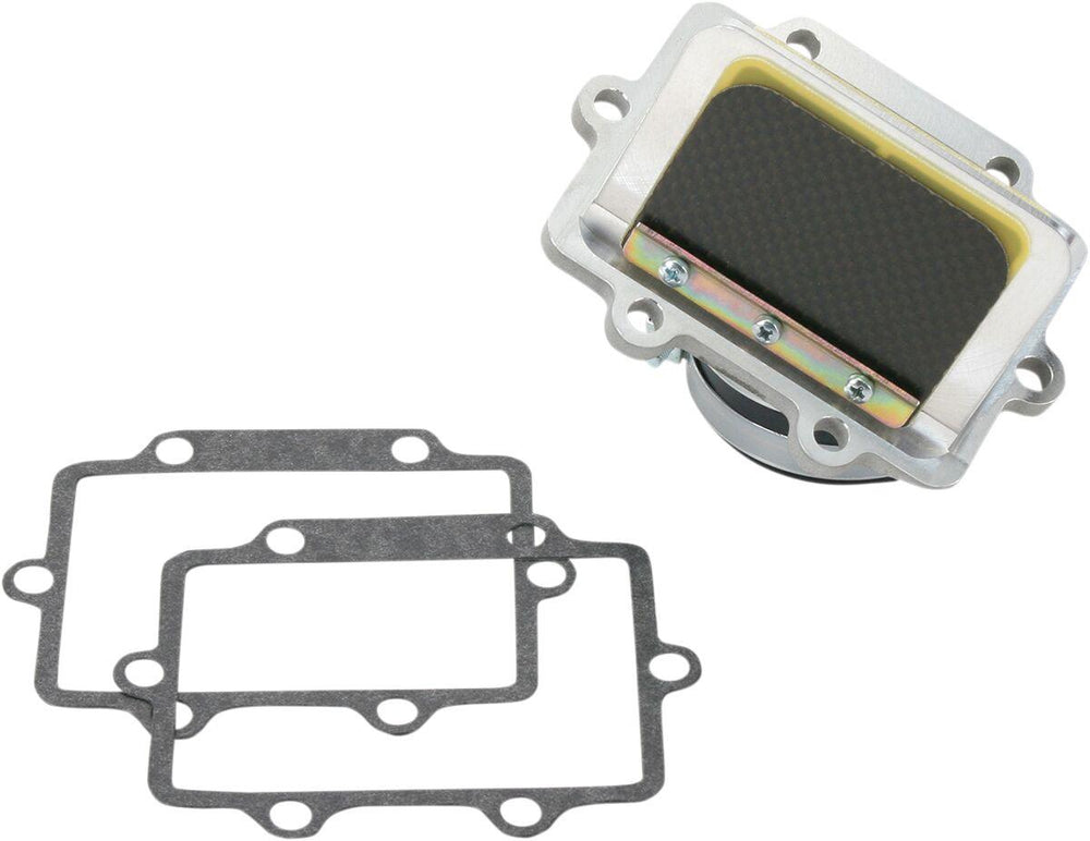 Boyesen Rad Valve Reed Cage Assembly For Suzuki RM 250 2001 - Black/Silver