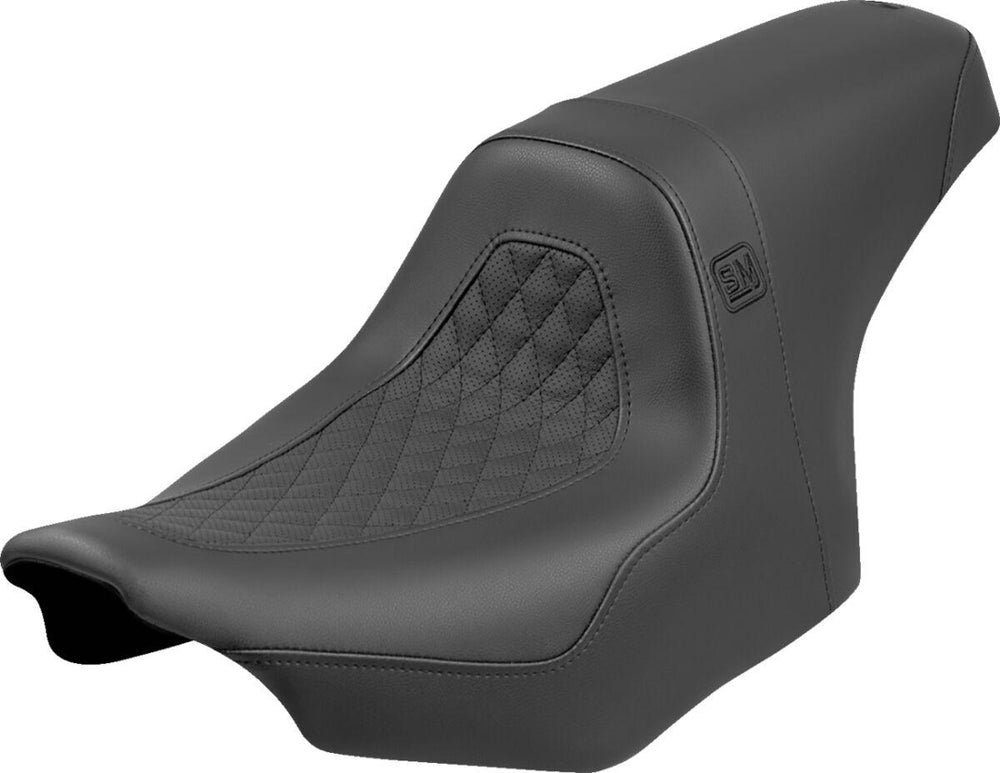 Saddlemen Speed Merchant Pro Series Perforated Seat For Harley Davidson FLHX 1923 2024 - Black