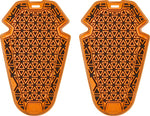 Icon D3O Ghost Elbow & Knee Impact Protectors - Black Orange