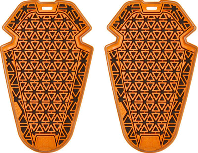 Icon D3O Ghost Level 2 Elbow & Knee Impact Protectors - Black Orange