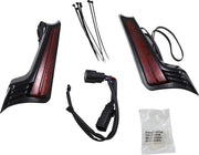 Ciro Filler Panel Lights For Harley Davidson FLHRXS 1750 ABS 2017-2018 Rear Red