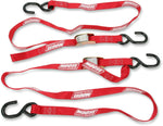 Moose Racing Heavy Duty Tie Down Straps Set (183cm) - Red