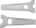 LA Choppers Performance 1.25" Straight Risers 20.5 cm (8") - Chrome