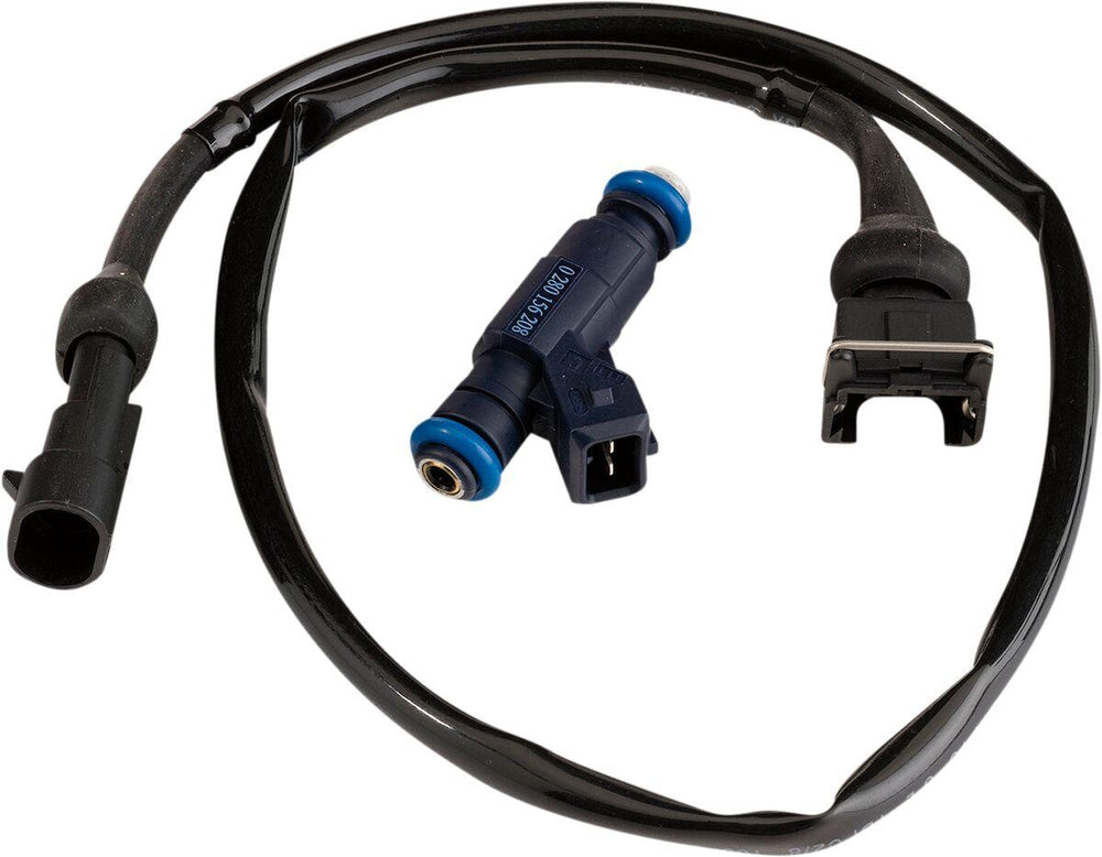 Moose Racing Fuel Injector with Pigtail For Polaris Ranger 800 HD 4X4 2010 - Black