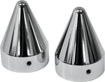 LA Choppers Axle Cap For Harley Davidson FLD 1690 2012-2013 - Chrome/Silver
