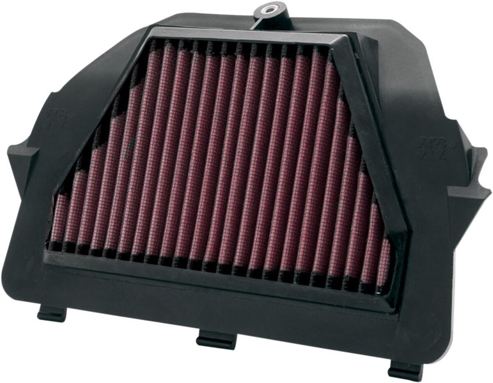 K&N High Flow Air Filter For Yamaha YZF-R3 2016 - Black Red