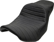 Slyfox Chariot Seat For Harley Davidson FLHX 1923 ABS 2024-2026 Black Logo/Classic Stitch - Black