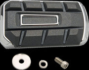 Ciro Chicane Brake Lever Pad For Harley Davidson FLD 1690 2012-2013 Rear - Black/Chrome