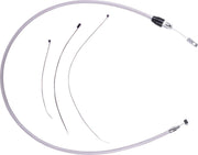 Drag Specialties Quick Connect Clutch Cable For Harley Davidson FLHX 1923 2024 122 cm (48") - Chrome Silver