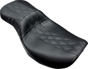 LE Pera Outcast Daddy Long Legs Seat For Harley Davidson FLHX 1750 ABS 2023 GT 2/HR 2 Inlay - Black