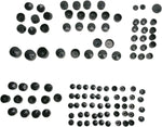 Drag Specialties Bolt Cover Standard Kit For Harley Davidson FLHR 1584 2007-2008 - Black