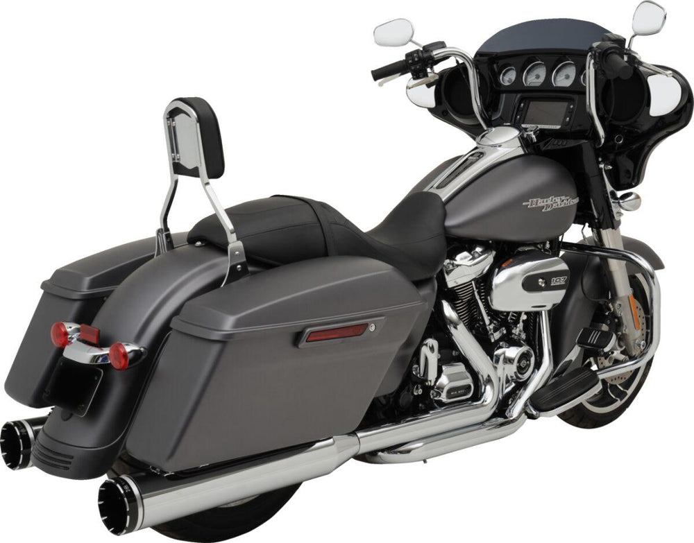 Khrome Werks 2-into-2 Dominator Exhaust System For Harley Davidson FLH 1868 ABS 2021 - Chrome