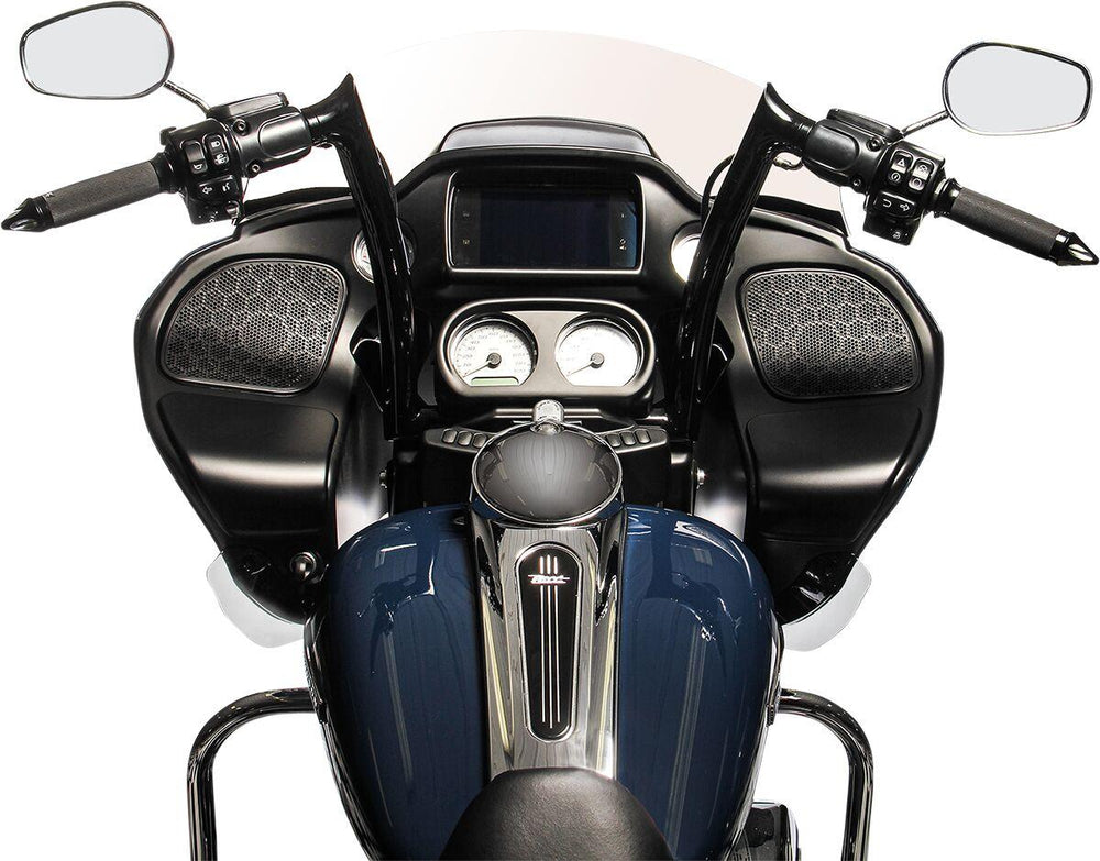 Fat Baggers Inc. 1-1 2" EZ Install Pointed Top Handlebar For Harley Davidson FLTRK 1868 2020 - Black