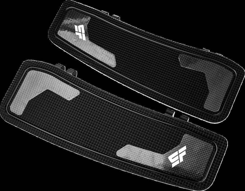 Slyfox Driver Floorboards For Harley Davidson FLH 1984-1985 - Black