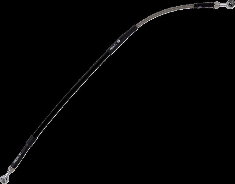 Moose Racing Stainless Steel Braided Brake Hose Kawasaki KX80 1991-1994 Fits Front Or Rear