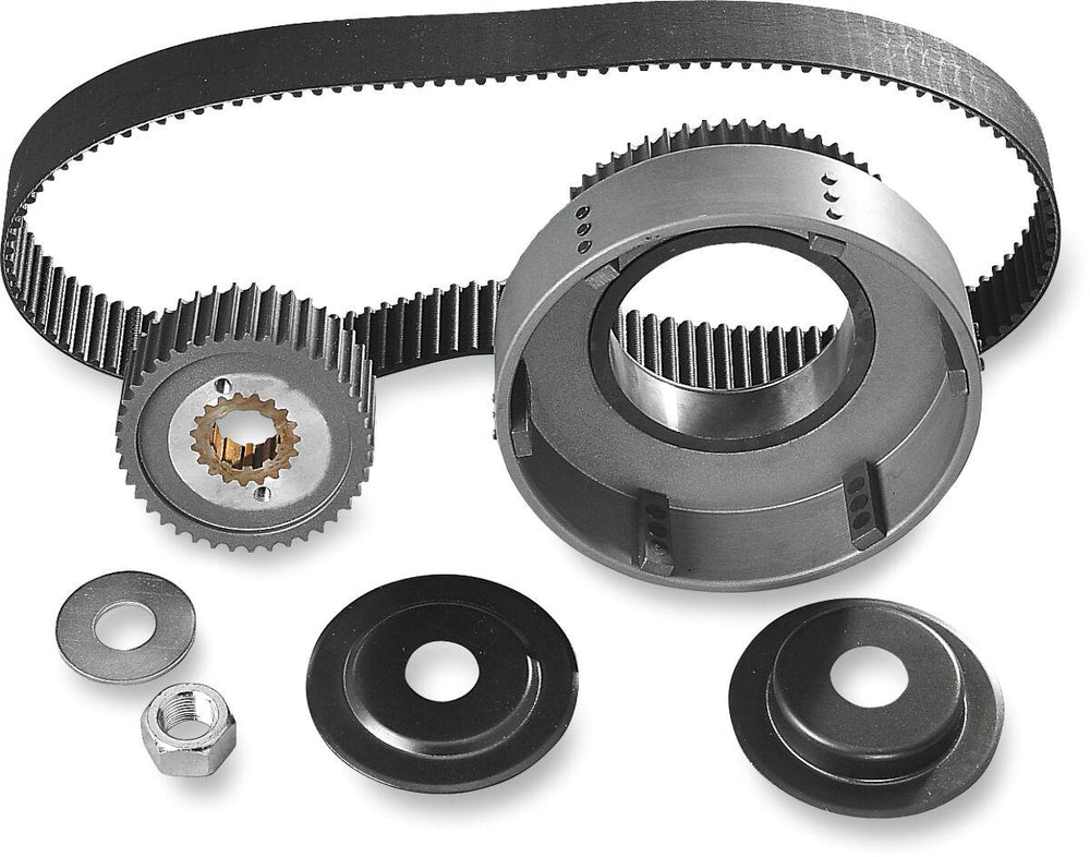 Belt Drives LTD 8mm Belt Drive For Harley Davidson FL 1200 1965-1977 Electric Start 132T