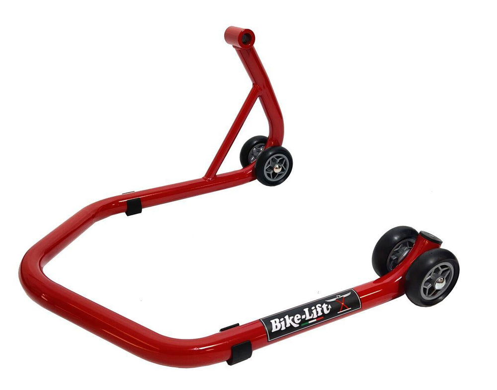 Bike Lift Classic Scooter Stand For Benelli 491 50 AC 2001-2003 Rear - Steel - Red