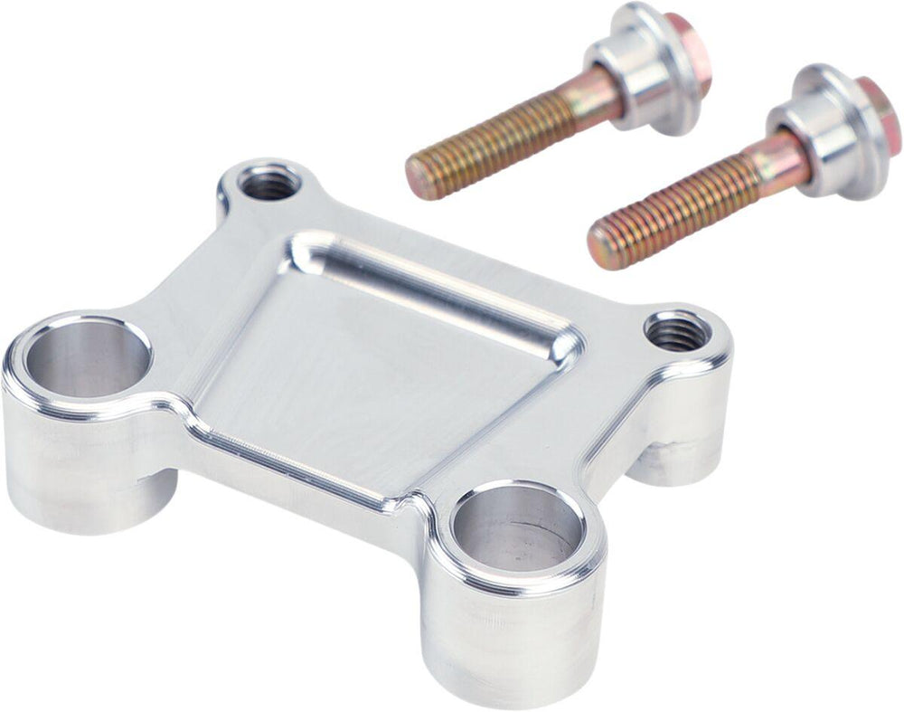LA Choppers T-Bar Handlebar Adapter For Harley Davidson FLHT 1340 1986-1998 - Silver