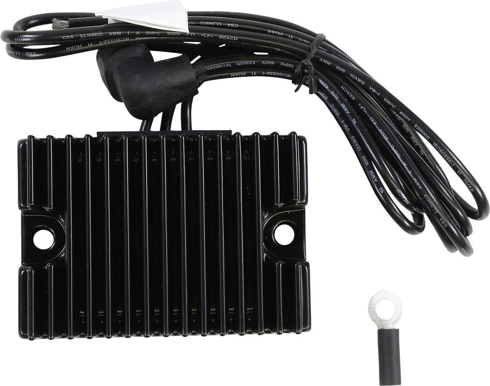 Drag Specialties Premium Voltage Regulator For Harley Davidson FLST 1340 1989-1990 - Black