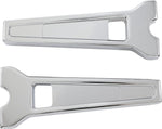LA Choppers Performance 1" Straight Risers 20.5 cm (8") - Chrome