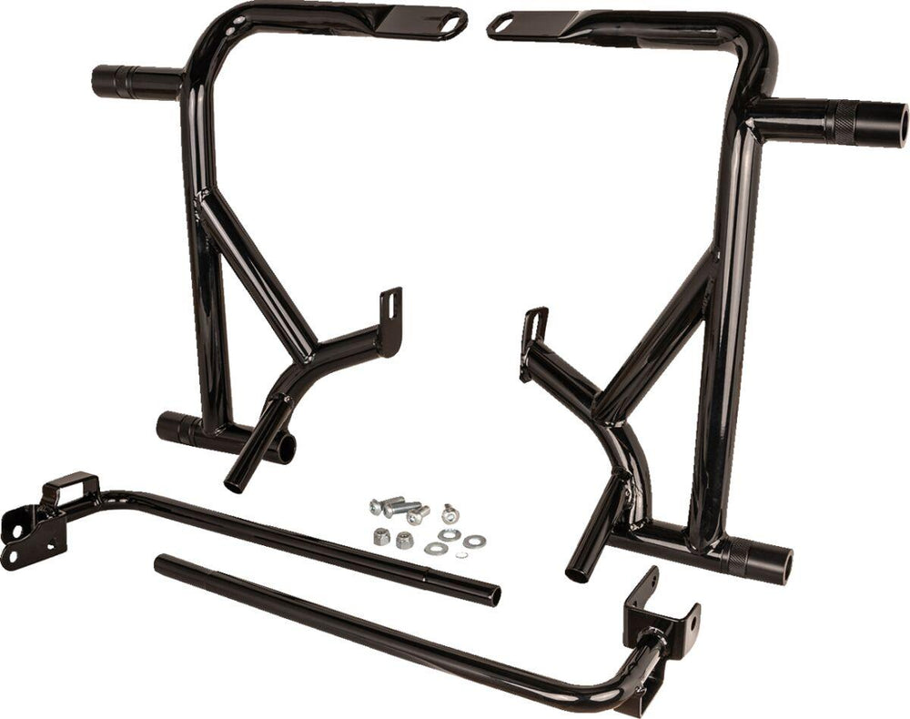 Burly Brawler Kit For Harley Davidson FLHFB 1868 ABS 2023 Rear - Black
