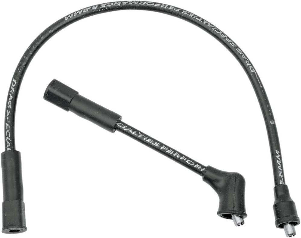Drag Specialties 8.8mm Spark Plug Wire For Harley Davidson XL 1200 C 1996-2003 - Black