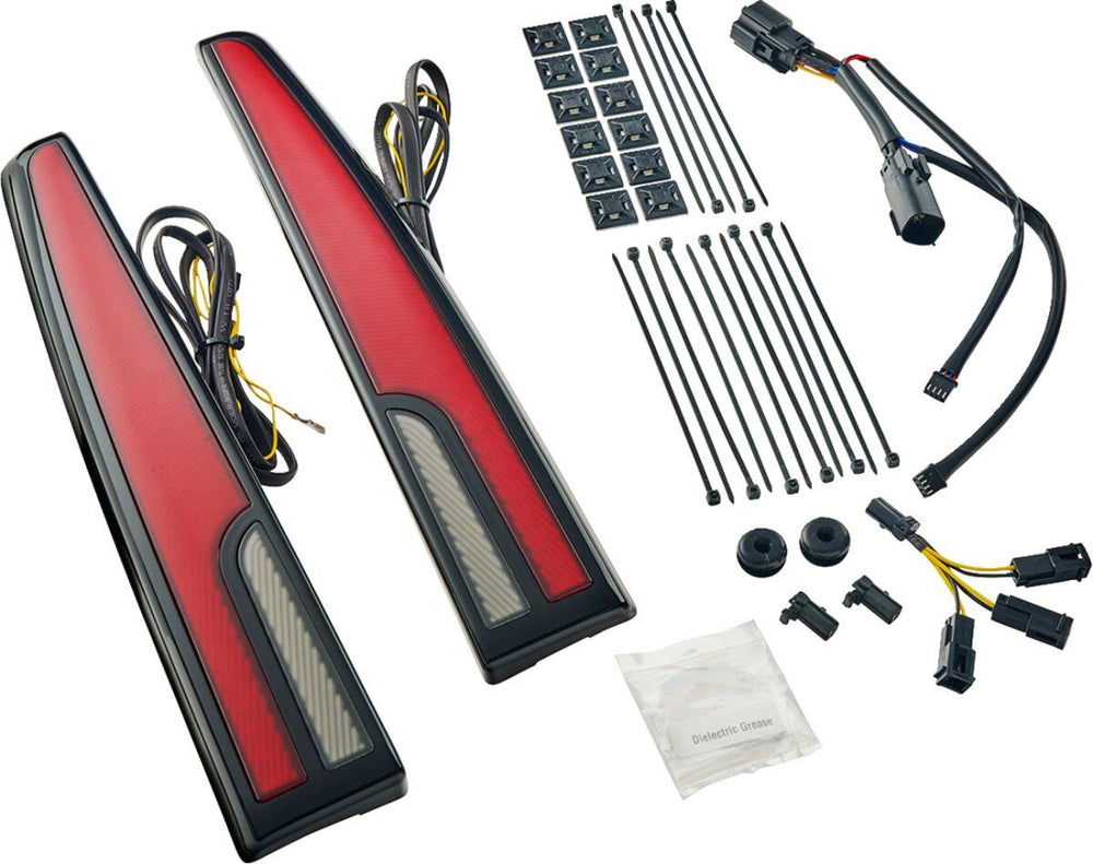Ciro Calade Tail Lights For Harley Davidson FLHTCUTG 1690 2014-2016 Red