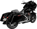 Trask 2 Into 1 Assault Exhaust System For Harley Davidson FLH 1868 2021 - Stainless Steel