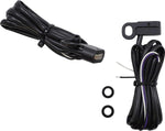 Drag Specialties LED Handlebar Marker Lights For Harley Davidson FLD 1690 2012-2013 Black Clear