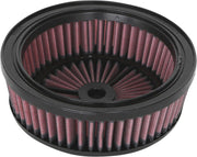 K&N High Flow Air Filter For Kawasaki KLX250 2019 - Black Red