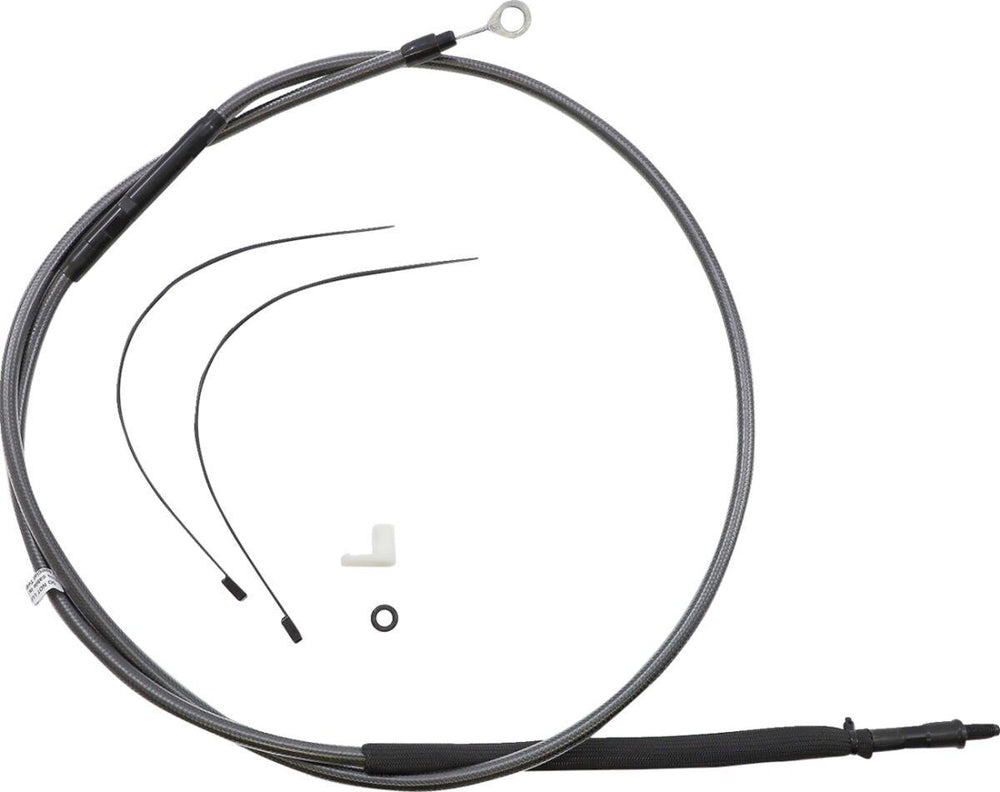 Magnum Shielding  Pearl Designer Handlebar Cable Install Kit For Harley Davidson FLHR 1750 2021-2022 38 - 43cm (15" - 17") - Black