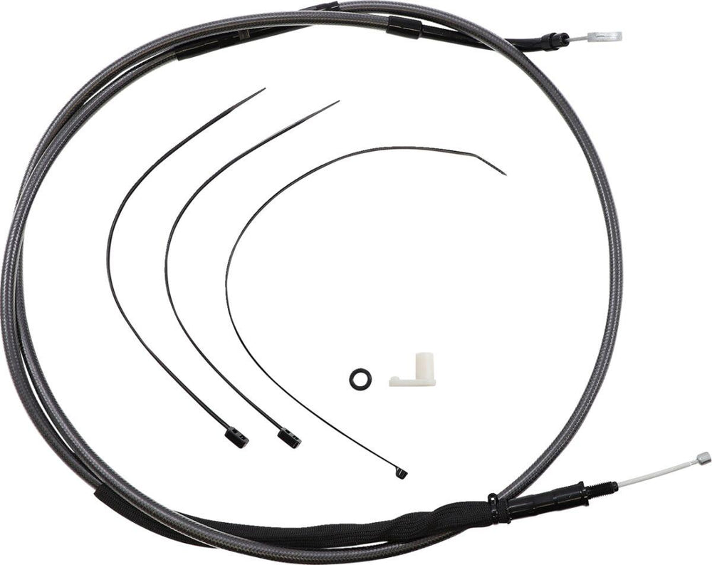 Magnum Shielding  Pearl Clutch Cable For Harley Davidson FLH 1868 2021 187.5 cm (73-3 4") - Black