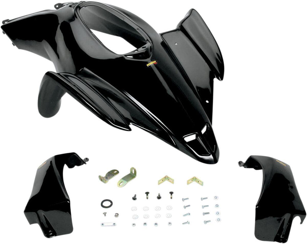 Maier Fender For Yamaha YFZ450 2012-2013 Front - Black