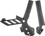 Polisport Frame Guards For KTM EXC125 2012-2016 - Black