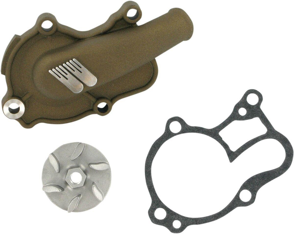 Boyesen Supercooler Water Pump Cover & Impeller Kit For Yamaha YZ250 1999-2023 - Magnesium
