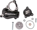 Boyesen Supercooler Water Pump Cover & Impeller Kit For Kawasaki KXF250 2004-2016 - Black