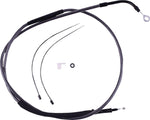 Magnum Shielding Polished KarbonFibr Clutch Cable For Harley Davidson FLH 1868 2021 172 cm (67-3 4") - Carbon Fiber Silver