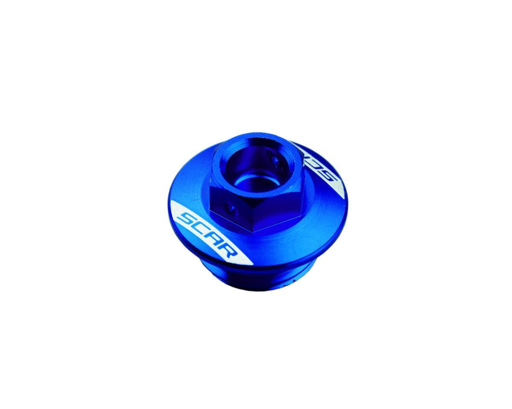 Scar Oil Filler Cap For Honda CB300R 2019-2021 - Blue