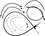 Magnum Shielding Pearl Designer Handlebar Cable Install Kit For Harley Davidson FLDE 1750 2018-2020 38 - 43cm (15" - 17") - Black