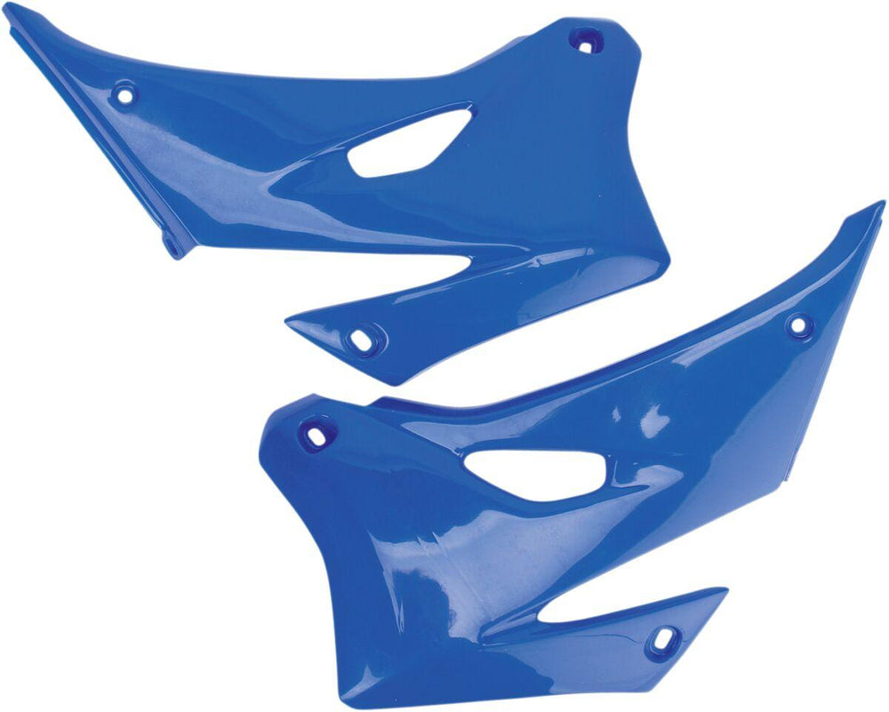 UFO Radiator Scoops For Yamaha WRF250 2007-2015 - Reflex Blue