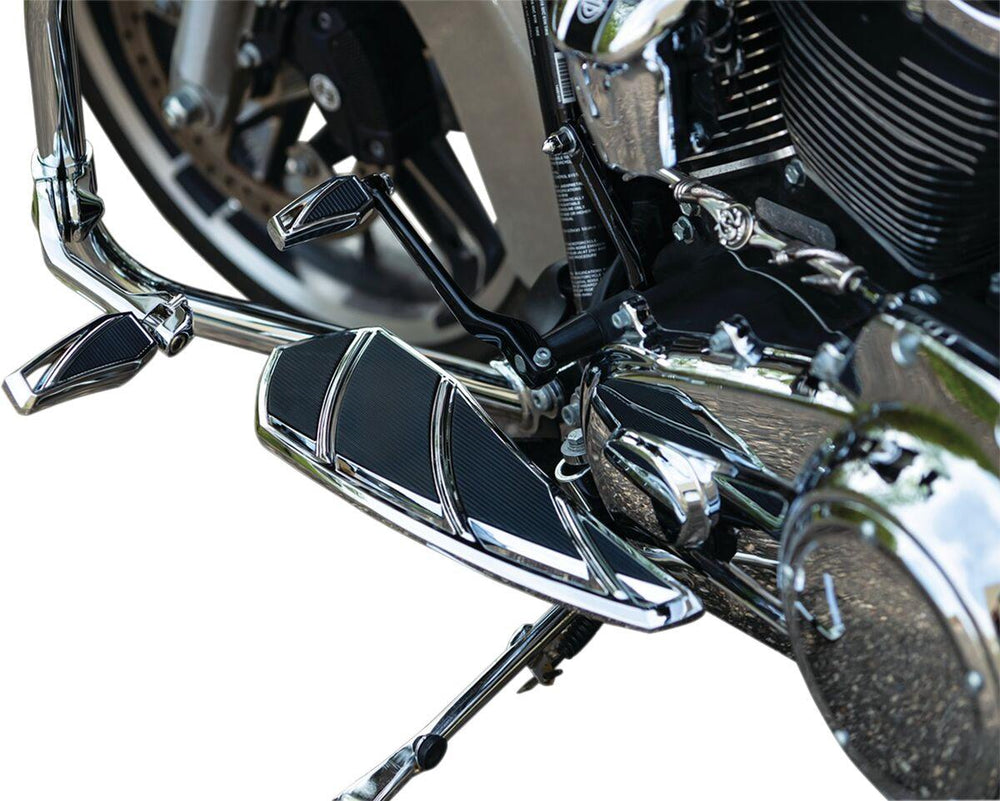Kuryakyn Phantom Shift & Brake Pegs For Harley Davidson FLFB 1750 2020 - Black/Chrome