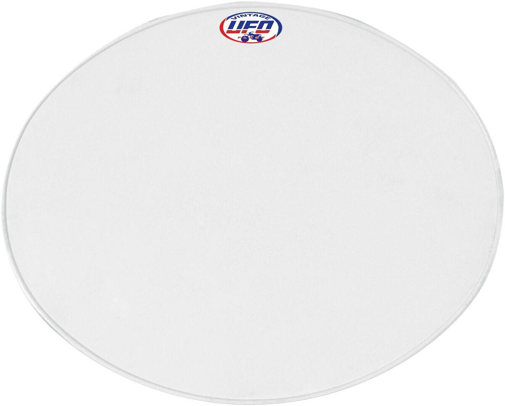 UFO Vintage Universal Oval Front Number Board - White